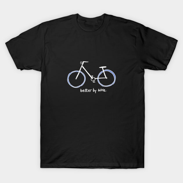 Bike - ecofriendly and contemporary locomotion T-Shirt by PrincessbettyDesign